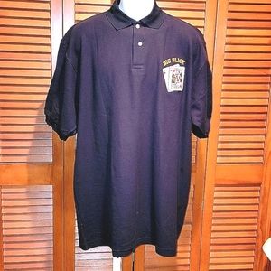 BIG SLICK POKER TOUR INTERNATIONAL EMBROIDERED BLACK POLO SHIRT